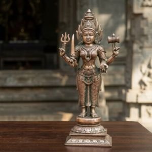 Panchaloham Angalamman Idol – 4 Hands Standing