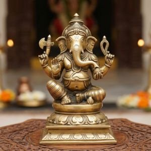 Brass Lord Vinayagar Idol