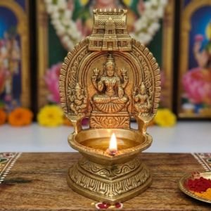 Brass Kamatchi Vilakku