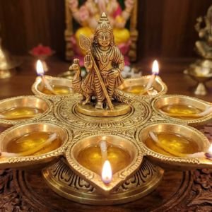 Brass Murugan Vilakku