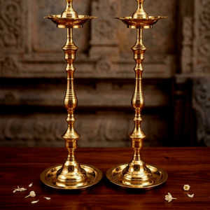 Premium tradition Brass Kuthu Vilakku(pair)